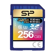 Card SDXC Silicon Power Superior Pro 256GB Class 10