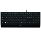 Keyboard USB Logitech OEM K280e Black