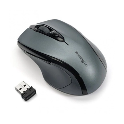 MOUSE KENSINGTON Pro Fit Mid-Size Wireless Mouse Graphite Gray