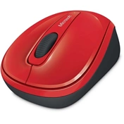 MOUSE MICROSOFT Wireless Mobile Mouse 3500 Optikai BlueTrack Flame Red Gloss
