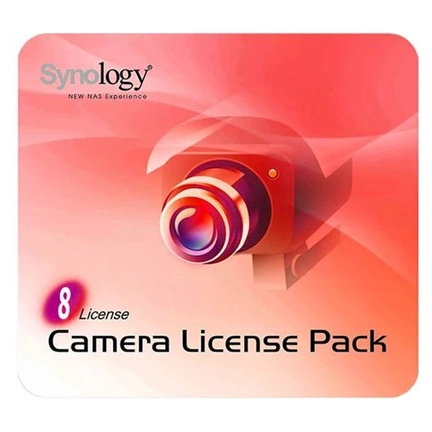 SYNOLOGY Camera 8 8 darab kameralicenc