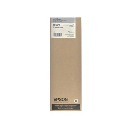 Patron Epson T800000 UltraChrome világos szürke (700ml)