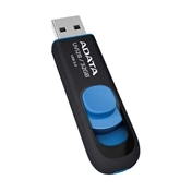 Pendrive 64GB Adata UV128 Fekete-Kék USB3.0
