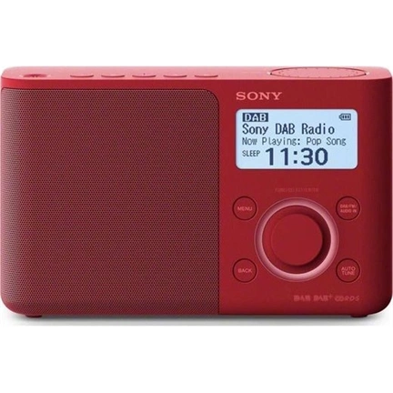 Sony XDR-S61D (piros) DAB rádió