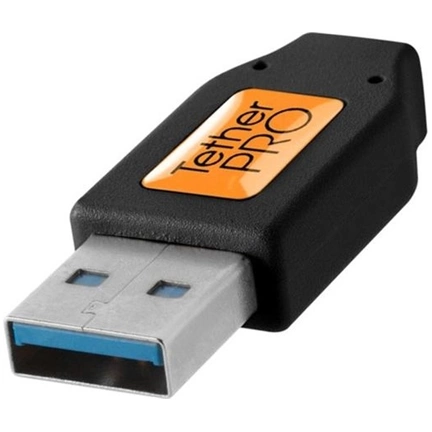 TetherPro USB 3.0 male to Micro-B, 1, BLK