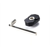 1/4"-20 rögzítőcsavar NATO sín adapterhez V2 - Fekete