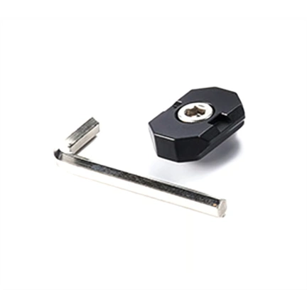 1/4"-20 rögzítőcsavar NATO sín adapterhez V2 - Fekete