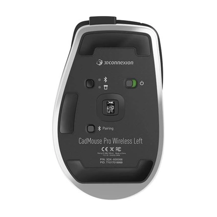 3Dconnexion CadMouse Pro Wireless - Left, USB