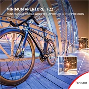 7Artisans 10mm f/2.8 halszem manuális objektív fekete (EOS-R) Full Frame