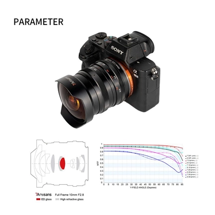 7Artisans 10mm f/2.8 halszem manuális objektív fekete (Nikon-Z) Full Frame