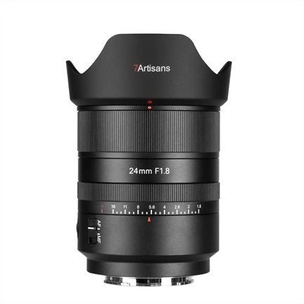 7Artisans 24mm f/1.8 AF autofókuszos objektív (L) Full Frame (AF24F18B-L)