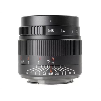 7Artisans 35mm f/0.95 manuális objektív fekete (EOS-M) APS-C