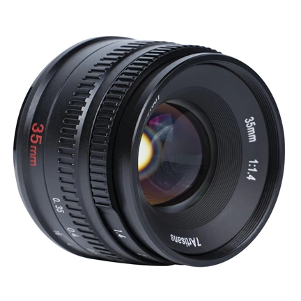 7Artisans 35mm f/1.4 manuális objektív fekete (Leica M) Full Frame