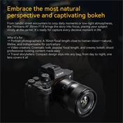 7Artisans 35mm f/1.8 AF autofókuszos objektív (Nikon-Z) Full Frame (AF35F18B-Z)