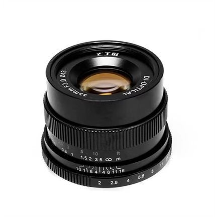 7Artisans 35mm f/2.0 manuális objektív fekete (Leica M) Full Frame