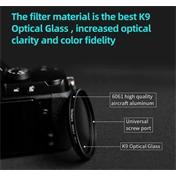 7Artisans 46mm forgatható átmenetes ND szűrő (0-3)