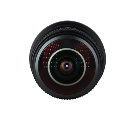 7Artisans 4mm f/2.8 cirkuláris-halszem manuális objektív fekete (Fuji-FX) APS-C