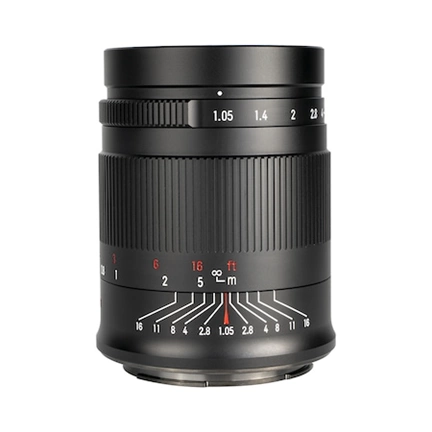 7Artisans 50mm f/1.05 manuális objektív fekete (Nikon-Z) Full Frame