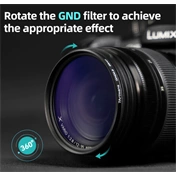 7Artisans 58mm forgatható átmenetes ND szűrő (0-3)