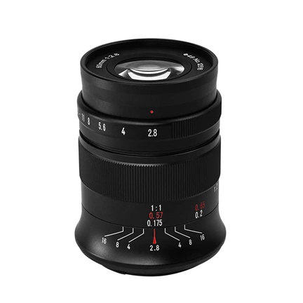 7Artisans 60mm F2.8 mkII manuál makró objektív (EOS-R) APS-C (A112II-R)