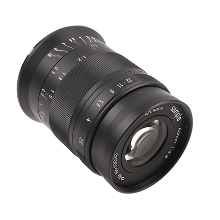 7Artisans 60mm f/2.8 makró mkII manuális objektív fekete (L) APS-C