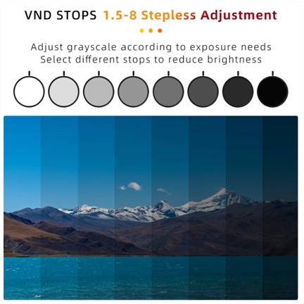 7Artisans 67mm variálható ND szűrő