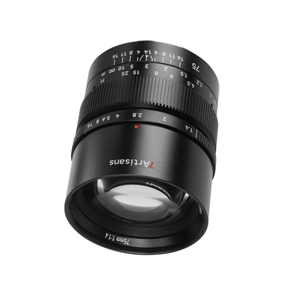7Artisans 75mm f/1.4 full frame (Sony-E) manuális objektív (75F14B-E)