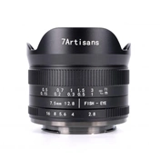 7Artisans 7.5mm f/2.8 mkII manuális objektív fekete (EOS-R) APS-C