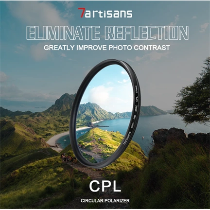 7Artisans 82mm CPL cirkulár polár szűrő