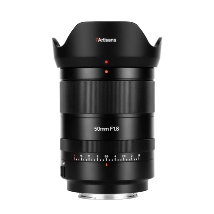 7Artisans AF 50mm f/1.8 objektív fekete (Sony-E) Full Frame