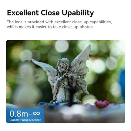 7Artisans AF 85mm F1.8 autófókuszos objektív (L) Full Frame AF fekete (AF85F18-L)