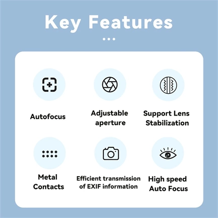 7Artisans Autofocus adapter for Canon EF - Canon EOS M (EF-EFM)