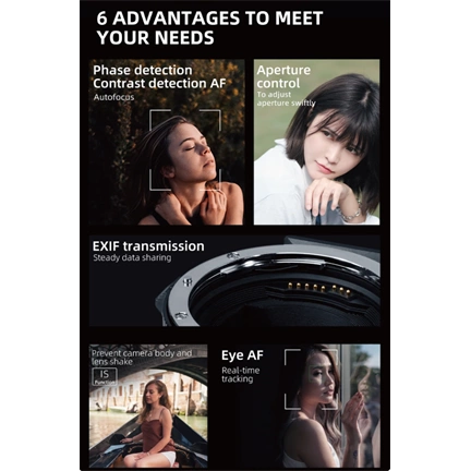 7Artisans Autofocus adapter for Canon EF - Canon RF (EF-R)