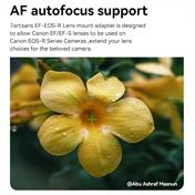 7Artisans Autofocus adapter for Canon EF - Canon RF (EF-R)