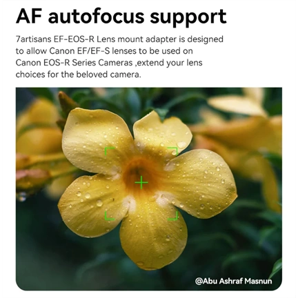 7Artisans Autofocus adapter for Canon EF - Canon RF (EF-R)