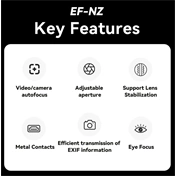 7Artisans Autofocus adapter for Canon EF - Nikon Z (EF-Z)