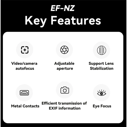 7Artisans Autofocus adapter for Canon EF - Nikon Z (EF-Z)