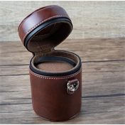 7Artisans Bőr objektív tok 11,5x8,5 cm barna (Lens case)