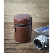 7Artisans Bőr objektív tok 11,5x8,5 cm barna (Lens case)