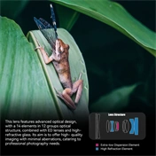 7Artisans INFINITE 65mm T2.9 2x Makro manuális Cine objektív, fekete (Nikon-Z) Full Frame (65T29B-Z)