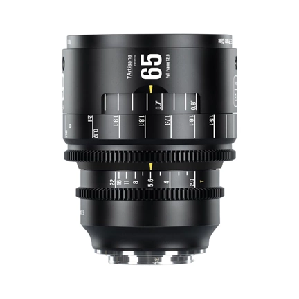 7Artisans INFINITE 65mm T2.9 2x Makro manuális Cine objektív, fekete (Sony-E) Full Frame (65T29B-E)