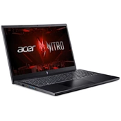 ACER Aspire Nitro ANV15-51-56JA, 15.6" FHD IPS, Intel Core i5-13420H, 16GB, 512GB SSD, GeForce RTX 4050, DOS, fekete