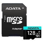 ADATA 128GB SD micro Premier Pro (SDXC Class 10 UHS-I) (AUSDX128GUI3V30SA2-RA1) memória kártya adapterrel