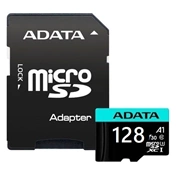ADATA 128GB SD micro Premier Pro (SDXC Class 10 UHS-I) (AUSDX128GUI3V30SA2-RA1) memória kártya adapterrel ADATA 128GB SD micro Premier Pro (SDXC Class 10 UHS-I) (AUSDX128GUI3V30SA2-RA1) memória kártya adapterrel