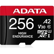 ADATA 256GB Micro SDXC UHS-I U3 V30S + Adapter 100/80 MB/s High Endurance