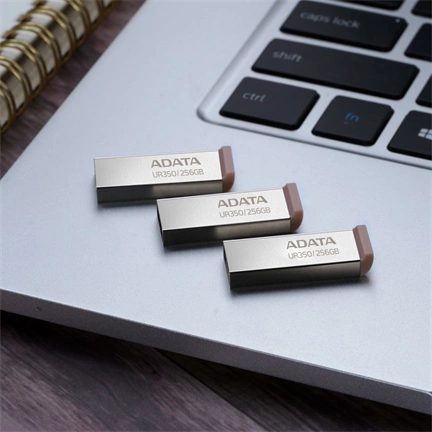 ADATA UR350 USB 3.2 Gen1 Type-A 64GB fekete
