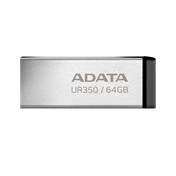 ADATA UR350 USB 3.2 Gen1 Type-A 64GB fekete