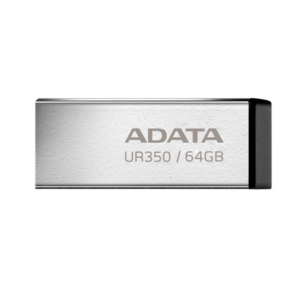 ADATA UR350 USB 3.2 Gen1 Type-A 64GB fekete