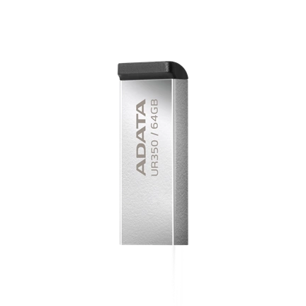 ADATA UR350 USB 3.2 Gen1 Type-A 64GB fekete