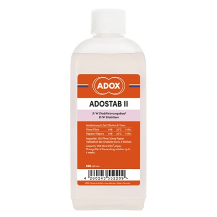 ADOX ADOSTAB II Képsztabilizáló Nedvesítőszer Koncentrátum – 500 ml